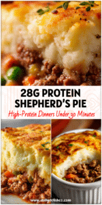 Golden mashed potato-topped Shepherd Pot Pie with ground beef and rich Shepards Pie Seasoning baked to perfection.